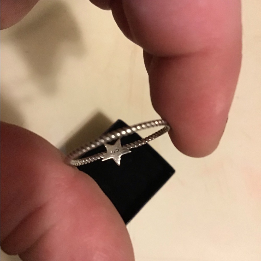 🌟 Star Rope Ring (925) 🌟 - Picture 2 of 3